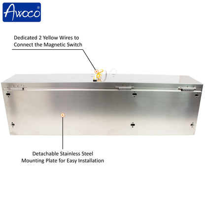 AWOCO Super Power Air Curtain Stainless Steel 120V Unheated by Awoco - FM1506-SS
