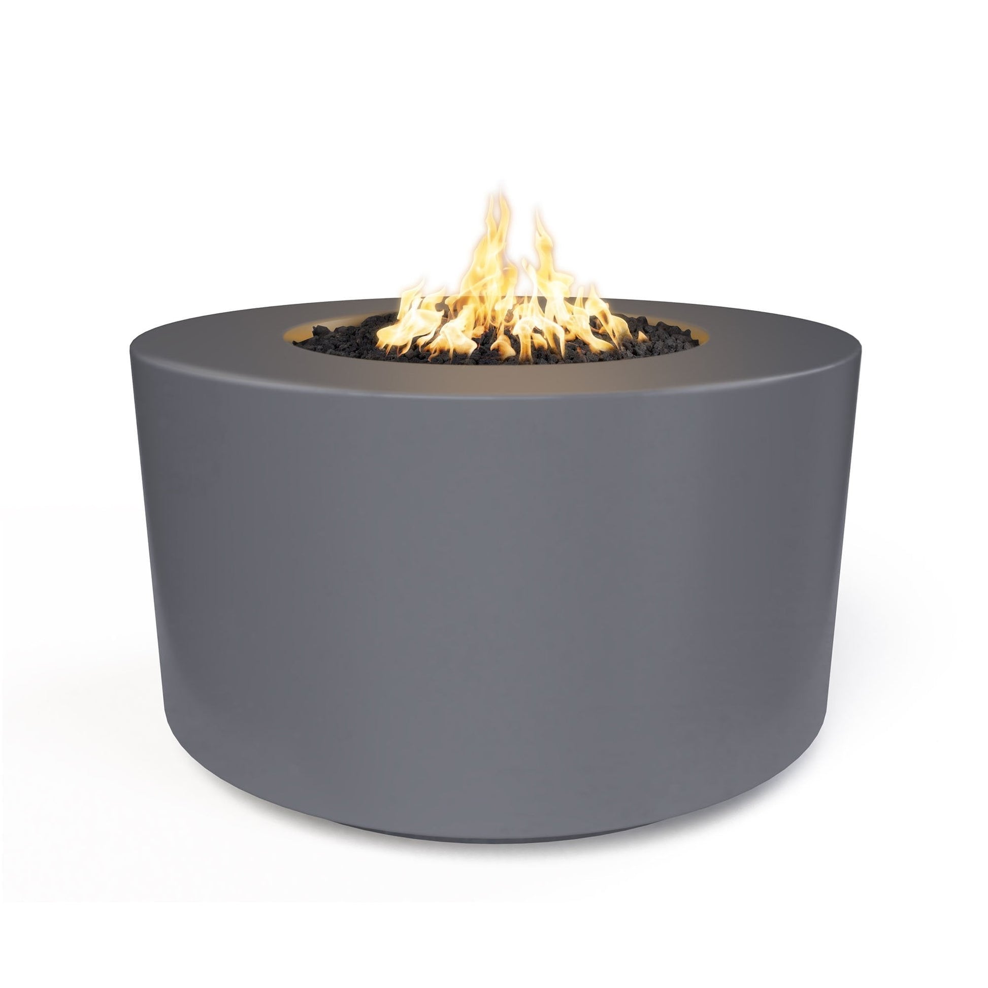 42" Florence Fire Table - 24" Tall - Gray