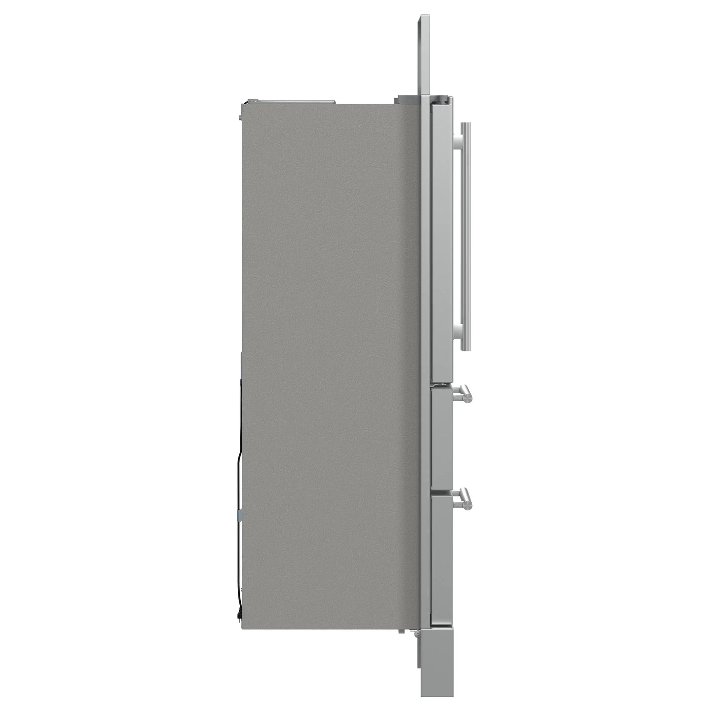 Forno Moena 36-Inch French Door 19.2 cu. ft Refrigerator with Modern Decorative Grille in Stainless Steel (FFRBI1820-40MG)