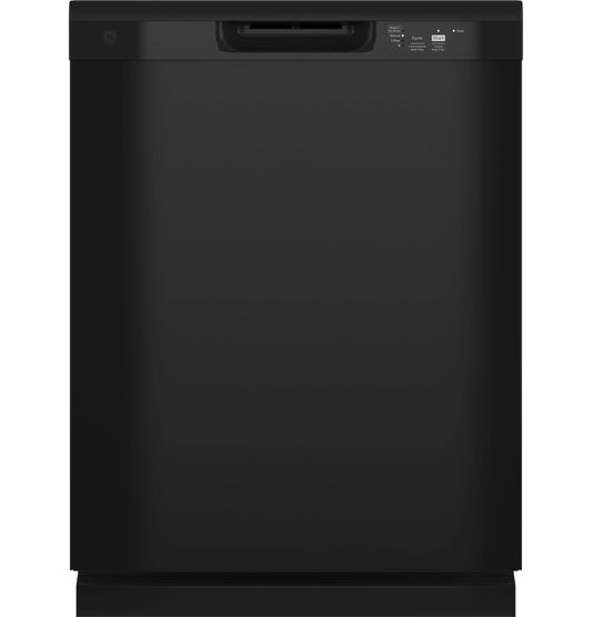 GE Appliances  Dishwasher with Front Controls Black - GDF450PGRBB