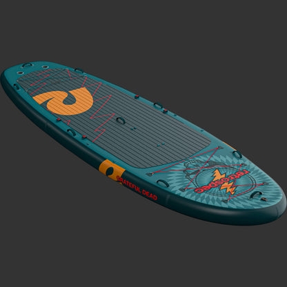Retrospec Weekender Crew XL Multi-Person Inflatable Stand Up Paddle Board 15’ - 5744