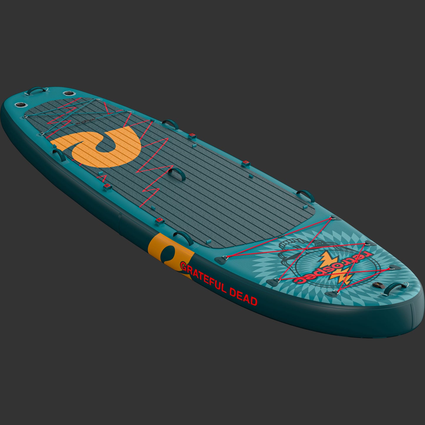 Retrospec Weekender Crew Multi-Person Inflatable Stand Up Paddle Board 12’ - 6626
