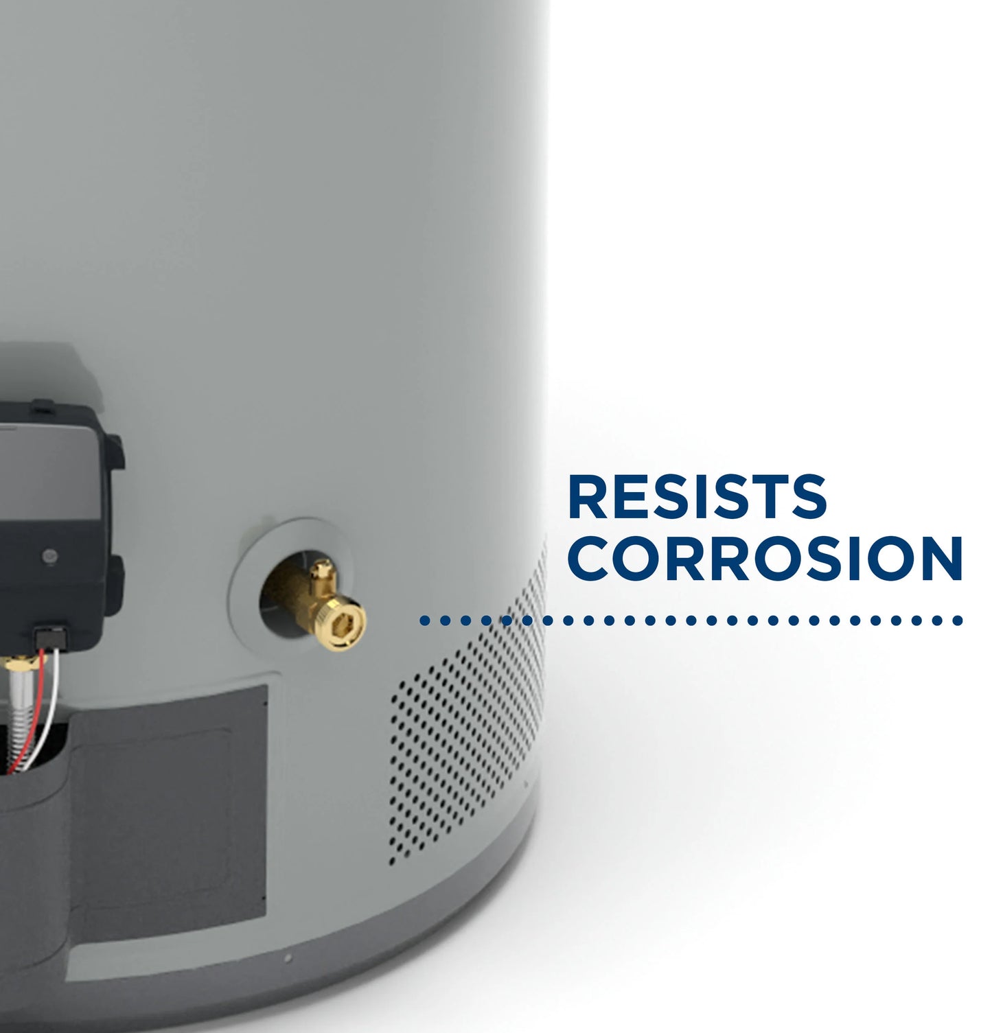 GE Appliances  RealMAX Premium 40-Gallon Tall Liquid Propane Atmospheric Water Heater Gray - GP40T10BXR