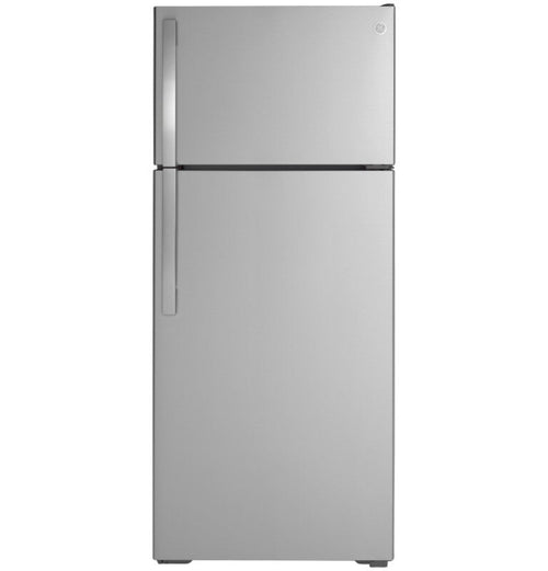 GE Appliances 17.5 Cu. Ft. Top-Stainless Steel - GTS18GSNRSS