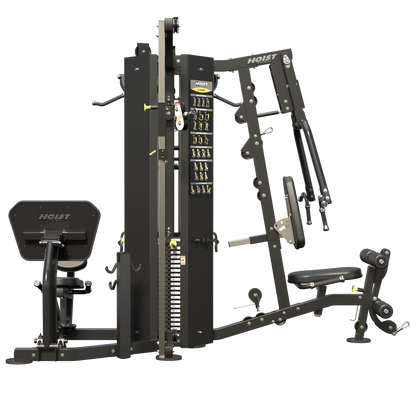 Hoist H-4400 4 Stack Multi Gym - H-4400B-MB H-PA-1-MB