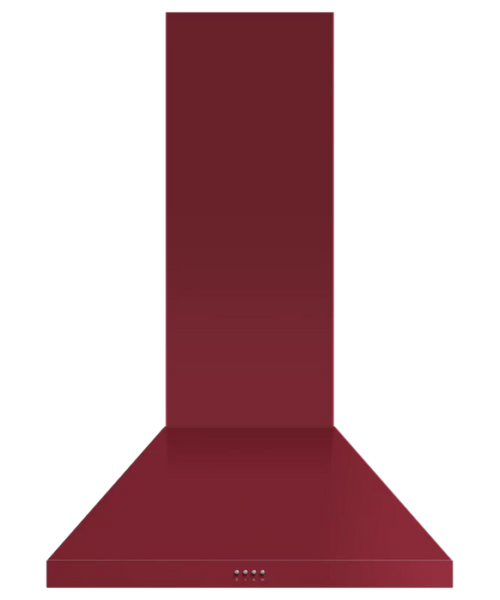 Fisher Paykel 30" Series 7 Pyramid Chimney Wall Range Hood Red - HC30PCR1