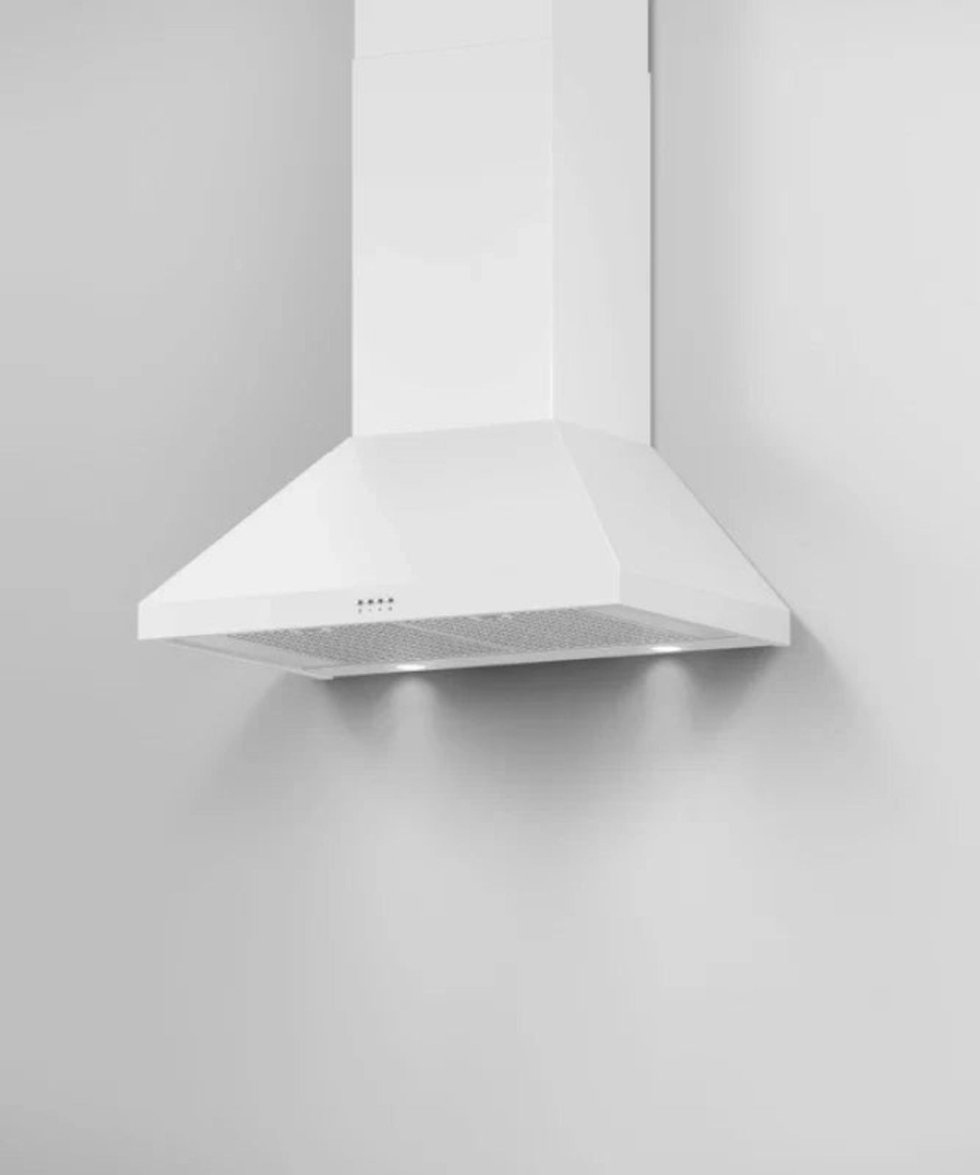 Fisher Paykel 30" Series 7 Pyramid Chimney Wall Range Hood White - HC30PCW1
