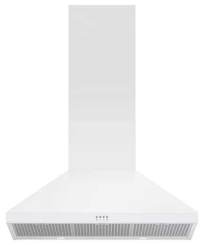 Fisher Paykel 36" Series 7 Pyramid Chimney Wall Range Hood White - HC36PCW1