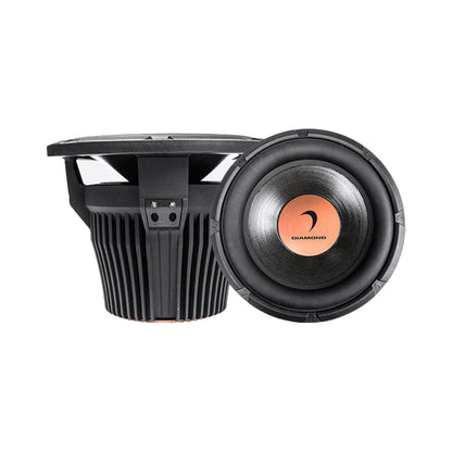 Diamond Audio 12" HEX Pro 2Ω Dual Voice Coil  Subwoofer 900W RMS - HXP122