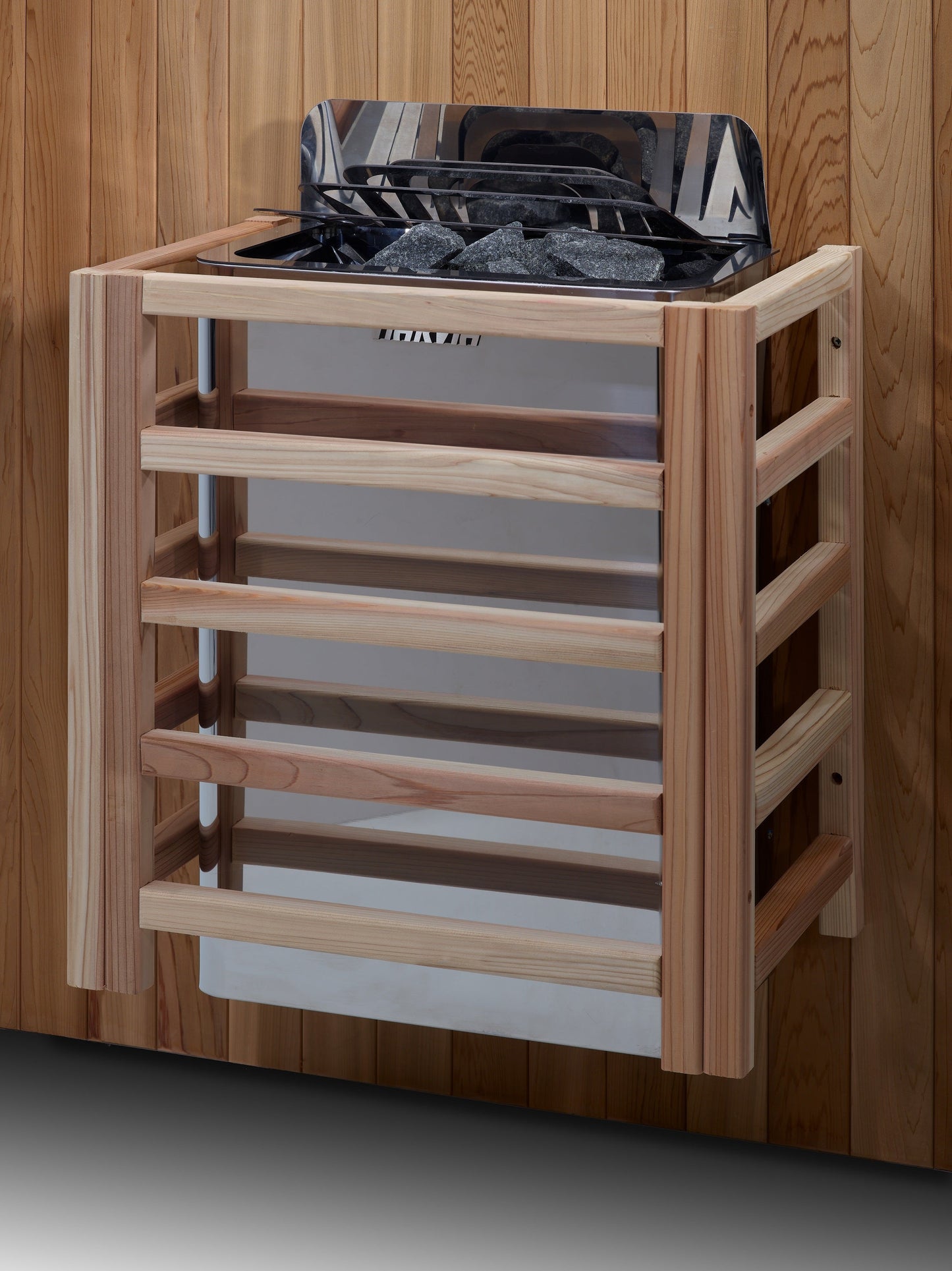 Golden Designs "Toledo" 6 Person Hybrid Sauna (Indoor) Full Spectrum and Harvia Traditional Stove  - GDI-8360-01