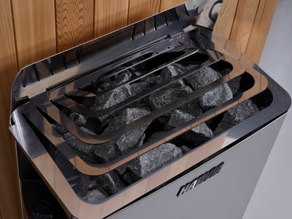 Golden Designs "Soria" 3 Person Hybrid Sauna (Indoor) Full Spectrum and Harvia Traditional Stove - GDI-8330-01
