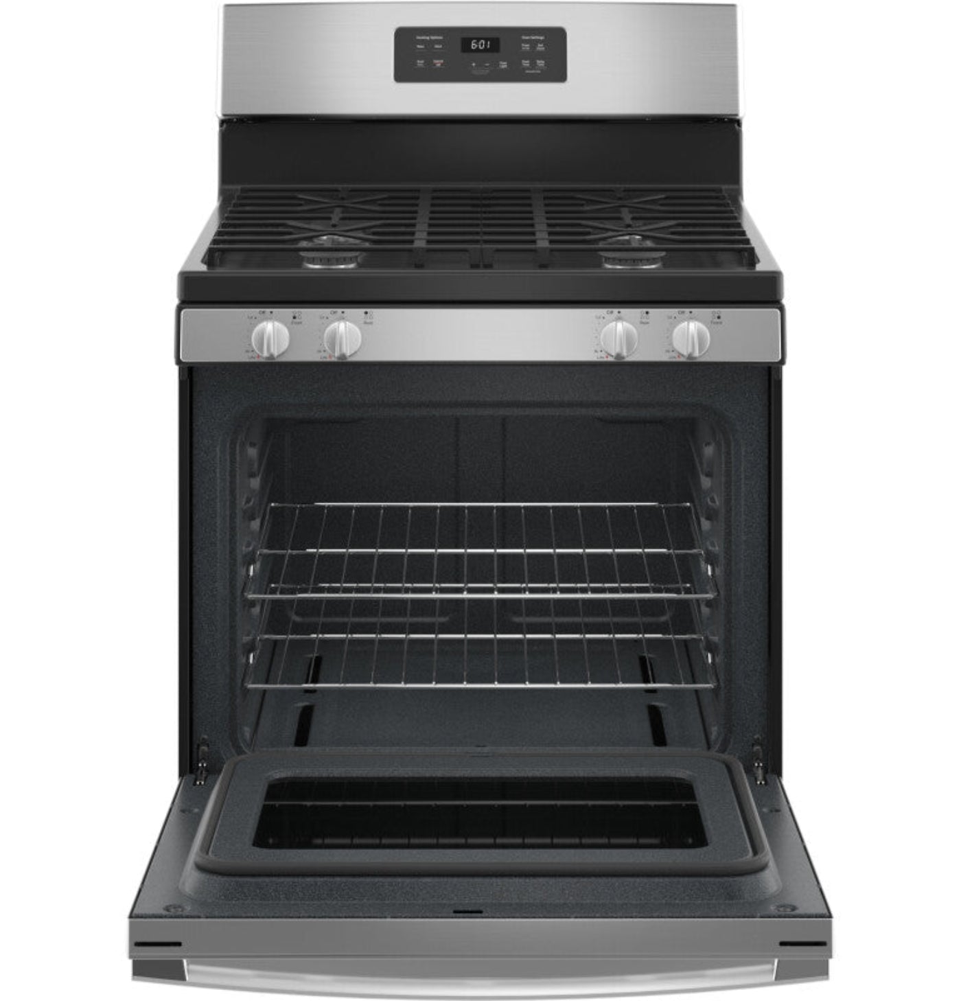GE Appliances 30" Free-Standing Gas Range Stainless Steel - JGBS61RPSS