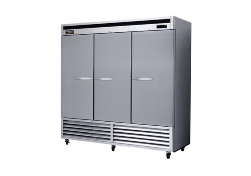 Kool-It  81" Wide 3 Door Bottom Mount Reach-In Freezer - KBSF-3