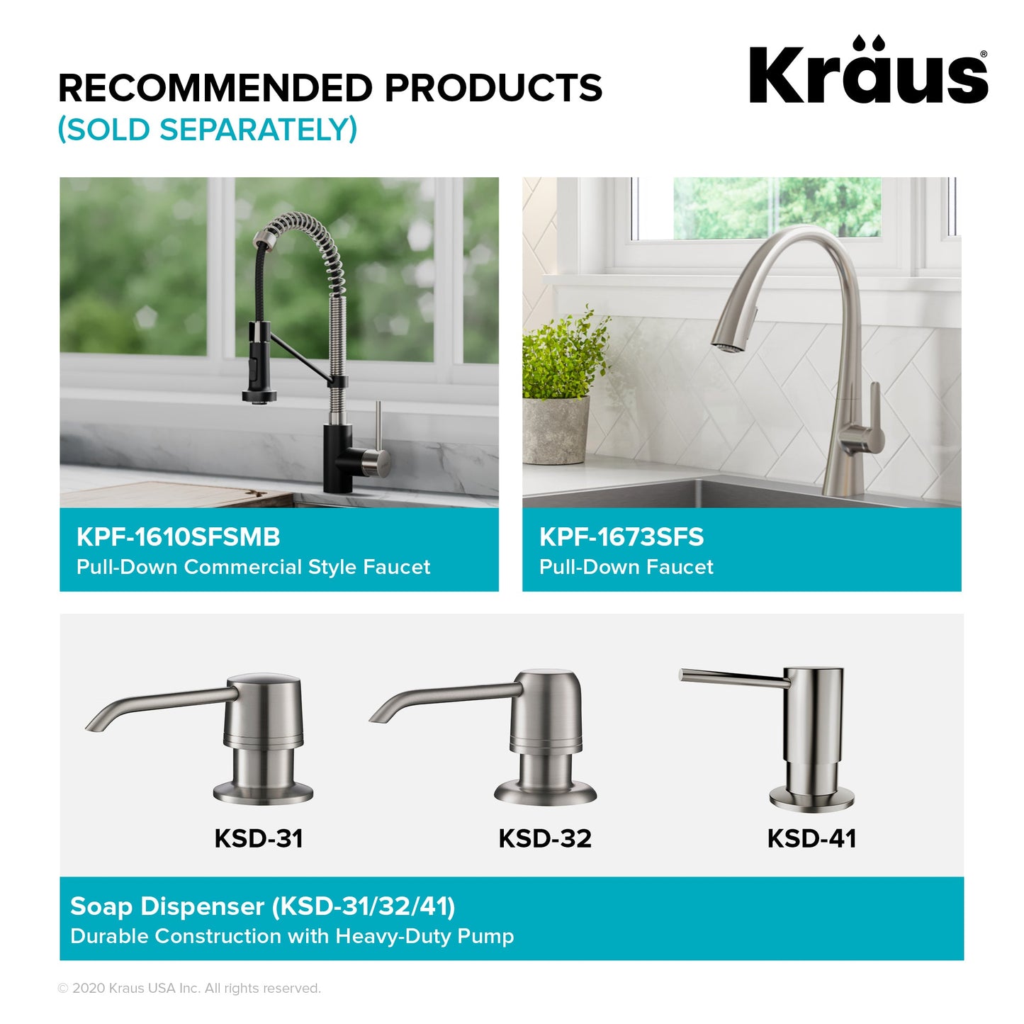 KRAUS Kore Workstation 17" Undermount 16 Gauge Single Bowl Stainless Steel Bar Sink with Accessories - KWU111-17