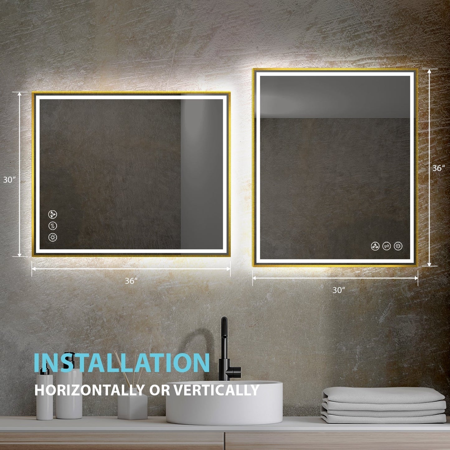 Blossom Stellar 30 Inch LED Mirror - LED M4 3036 MB