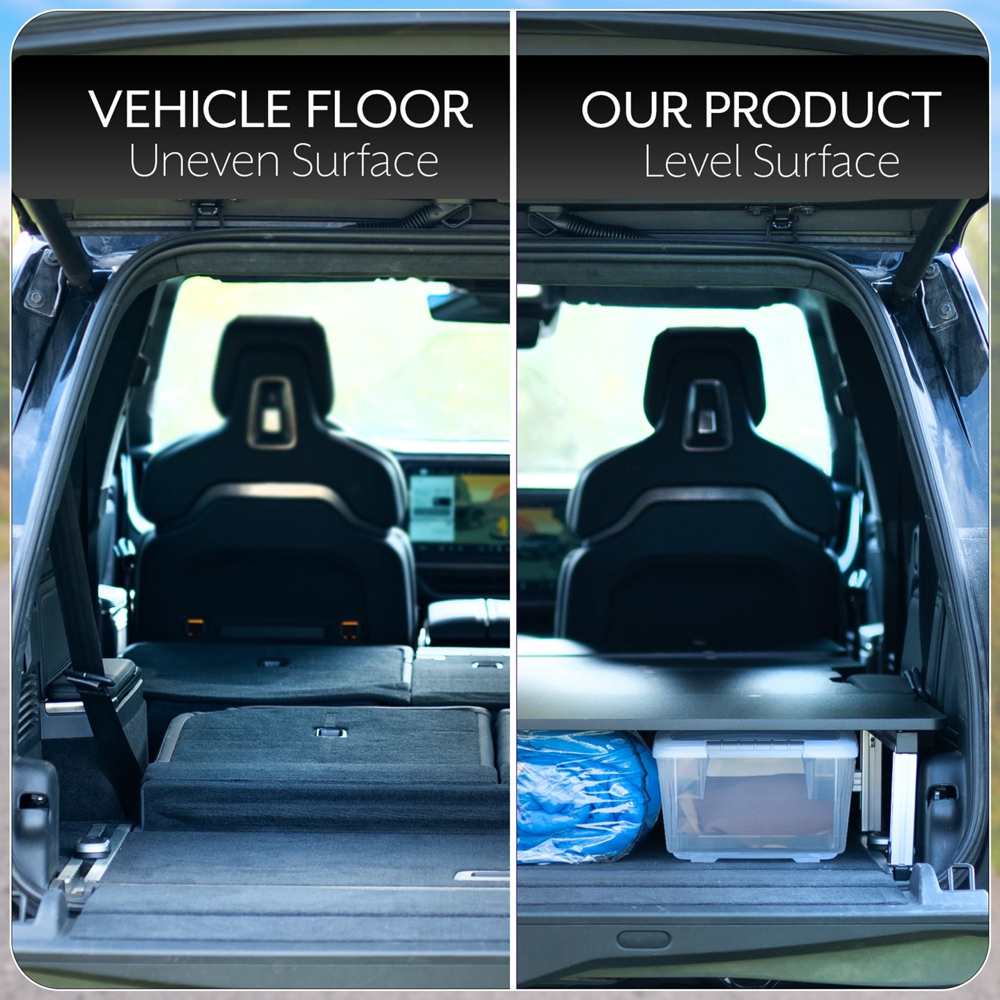 VIVO Life Finds by VIVO Sleeping Platform / Storage System Designed for Rivian - LF-R1SP
