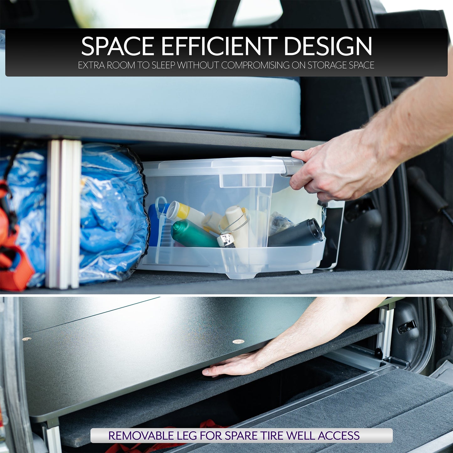 VIVO Life Finds by VIVO Sleeping Platform / Storage System Designed for Rivian - LF-R1SP