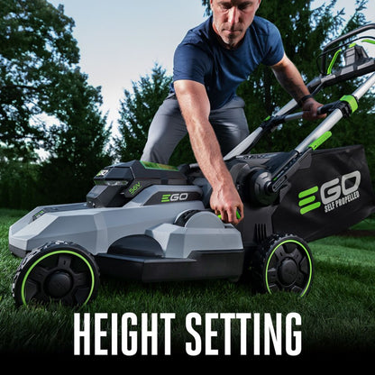 EGO Power+ 21" Self-Propelled Lawn Mower with 6.0Ah Battery and Charger - LM2114SP
