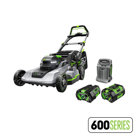 EGO Power+ 21” Self-Propelled Mower with Touch Drive with 4.0Ah + 6.0Ah Batteries and 550W Rapid Charger - LM2123SP-2