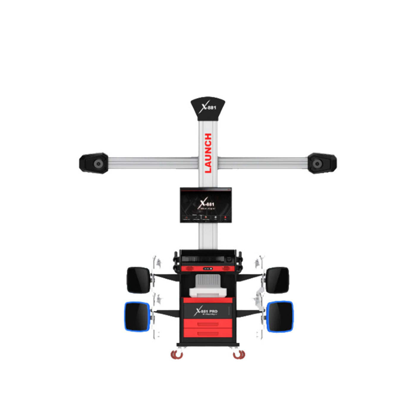 Launch Tech USA  Professional Mobile 3D Wheel Aligner - LNCH-X-881PRO