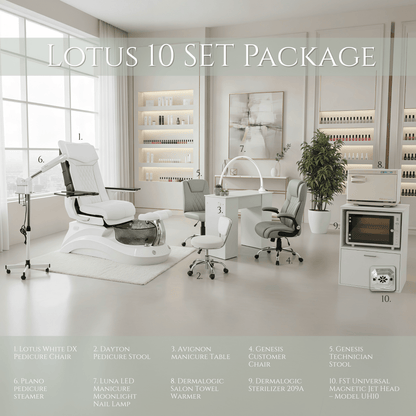 Mayakoba LOTUS II 10 Set Package - White