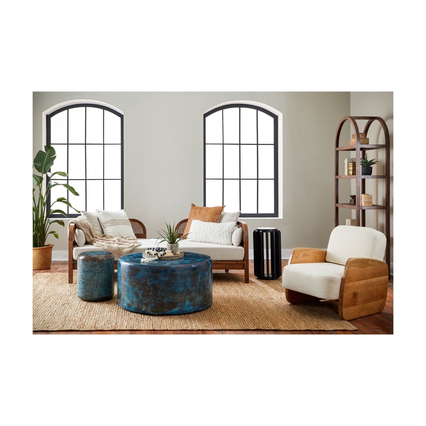 Union Home Grand Shelving Unit – Natural  - LVR00095