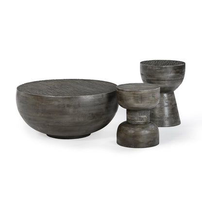 Union Home Hewn Occasional Table - Grey  - LVR00335