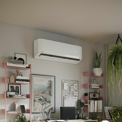 MRCOOL DIY 5th Gen Mini Split - 5-Zone 48,000 BTU Ductless Air Conditioner and Heat Pump Condenser with 18K + 12K + 12K + 12K + 12K Wall Mount Air Handlers