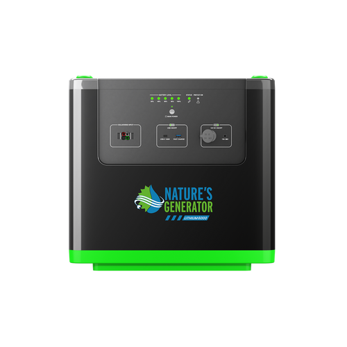 Nature's Generator Lithium 6000 Power Pod - NGLPDSX