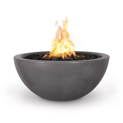 38" Luna Concrete Fire Bowl Chestnut