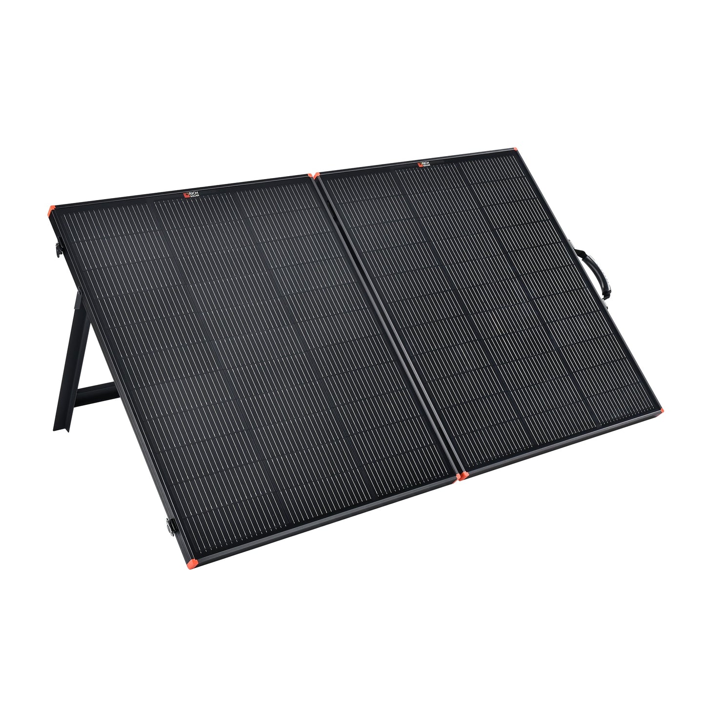 Rich Solar 200 Portable Briefcase Charging Kit | 200 Watt Portable Solar Panel | Premium 12V Portable Solar Panel for Generators, Vans, Campers | High Efficiency - RS-X200BC
