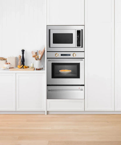 Fisher Paykel 24" Series 5 Contemporary Microwave Trim Kit Accessory Stainless Steel - MOTTK30SS