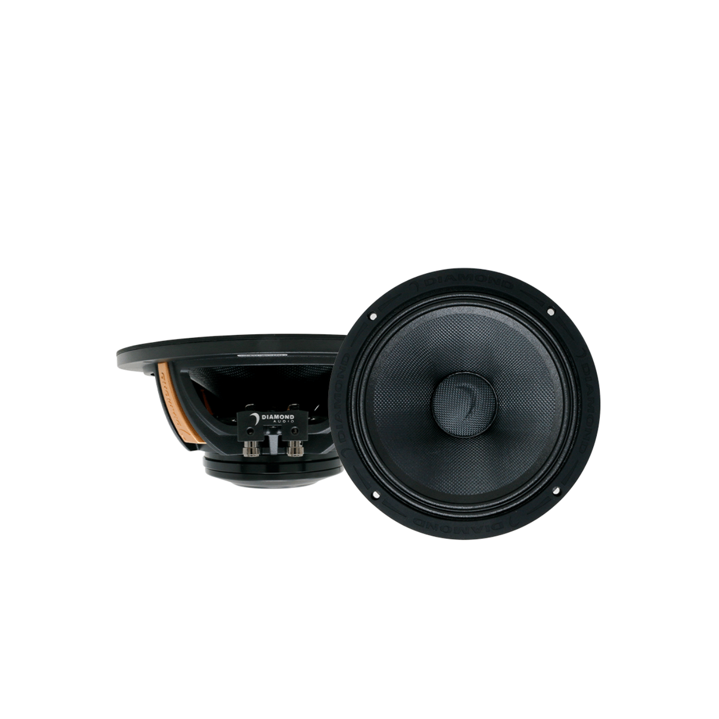 Diamond Audio 8" MSNEO Series High Output Mid Bass Speakers (4Ω) - MSMB84NEO