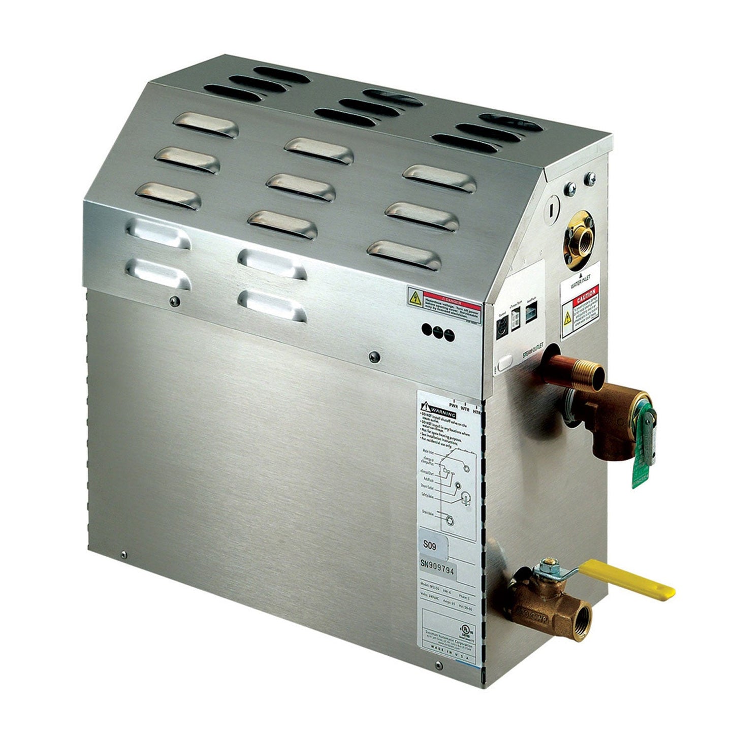 MS225EC1 - 7.5kW E-Series Steam Shower Generator - 240V
