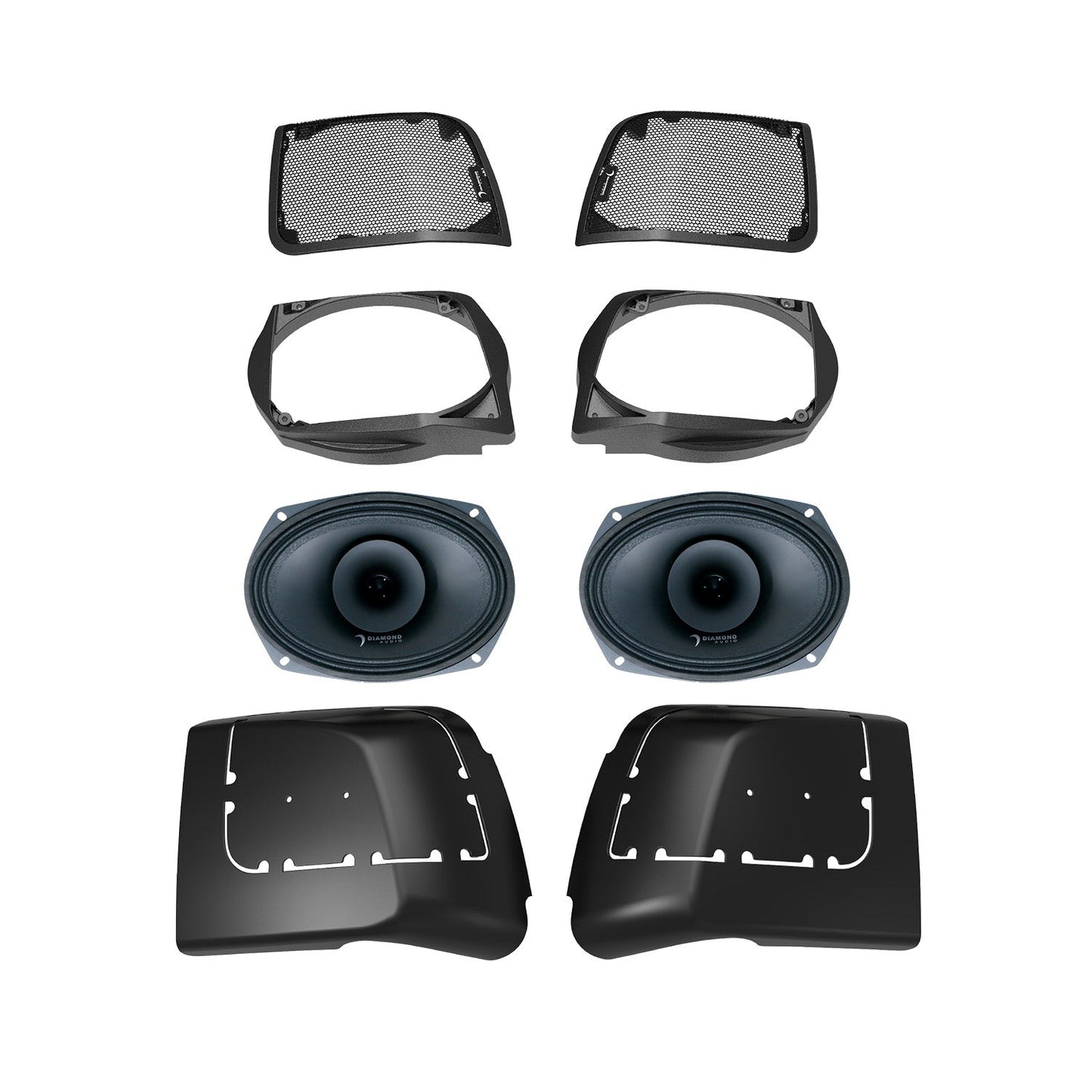 Diamond Audio 14 - 23 Harley Davidson Street Glide 4-Speaker System - DA1423SGSP4