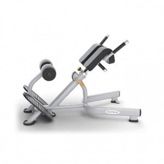 Johnson Health Tech Aura Back Extension Bench - Matrix Aura Back Extension Bench - G3-FW52