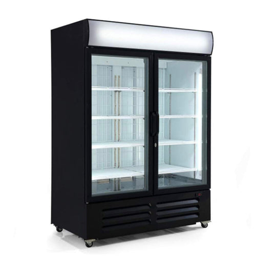 Chef AAA - , Commercial 54" 2 Glass Door Freezer 43 cu. ft - KPF-49BG