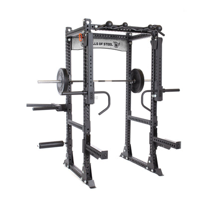 Bells Of Steel Manticore Flat Foot Power Rack - Prebuilt (3" x 3", 1" Holes) - FLT-MTC-PREBLT