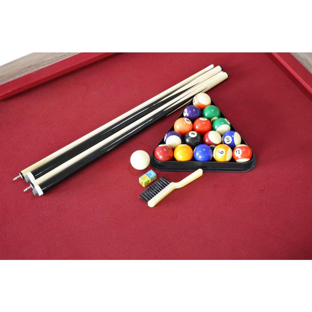 Hathaway Newport 7ft Multi Game Table with Top & Benches - BG2535P