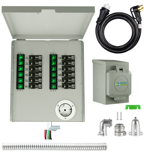 Nature's Generator  12-Circuit 120/240V 50A Non-Automatic Transfer Switch - NGPHPTK3