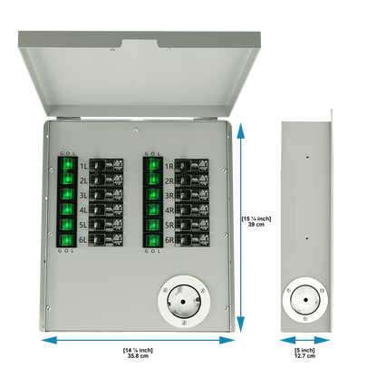 Nature's Generator  12-Circuit 120/240V 50A Non-Automatic Transfer Switch - NGPHPTK3
