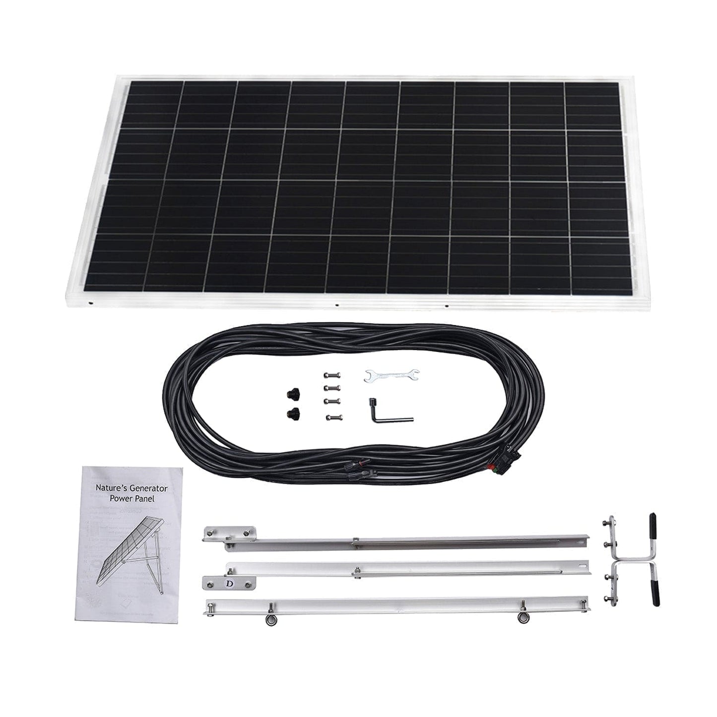 Nature's Generator Lithium 3600 Solar Generator - NGL36AUF2
