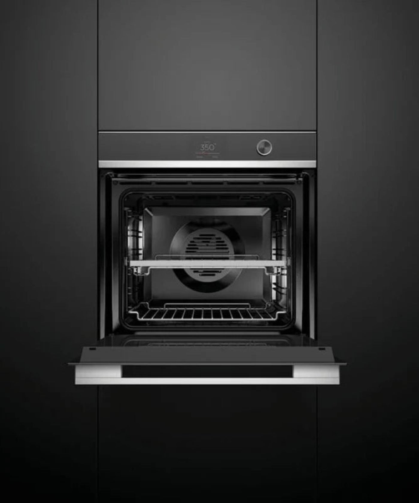 Fisher Paykel 24" Series 9 Contemporary Self-Cleaning Oven Stainless Steel - OB24SDPTDX2