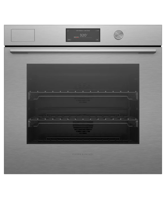 Fisher Paykel 30" Series 11 Contemporary Self-Cleaning Steam Assist Oven Silver - OB30SCPSUDX3