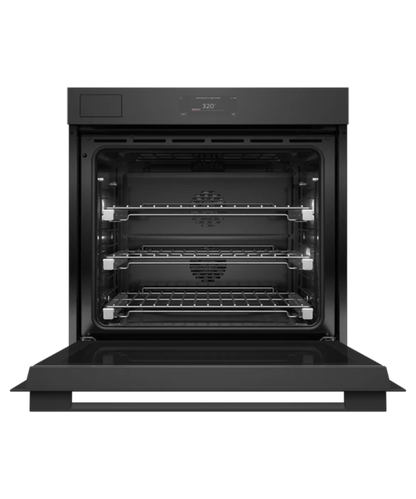 Fisher Paykel 30" Series 11 Minimal Self-Cleaning Steam Assist Oven Black Glass - OB30SMPSUB3
