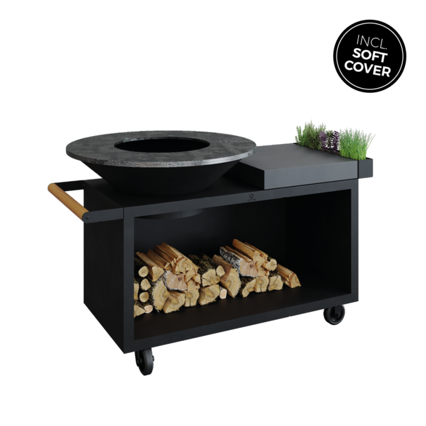 OFYR Island Black 100 PRO Ceramic Dark Grey - OIB-100-PRO-CD