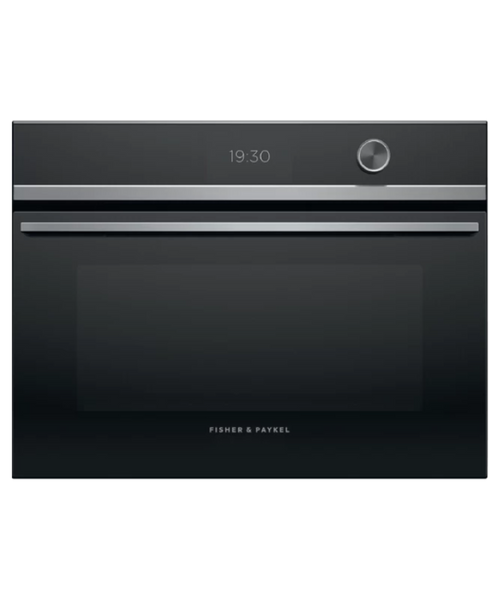 Fisher Paykel 24" Series 9 Contemporary Compact Convection-Speed Oven Stainless Steel - OM24NDTDX1