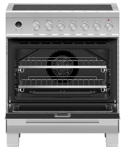Fisher Paykel 30" Series 7 4 Element Electric Range, Ceramic Radiant Stainless Steel - OR30SDE6X1