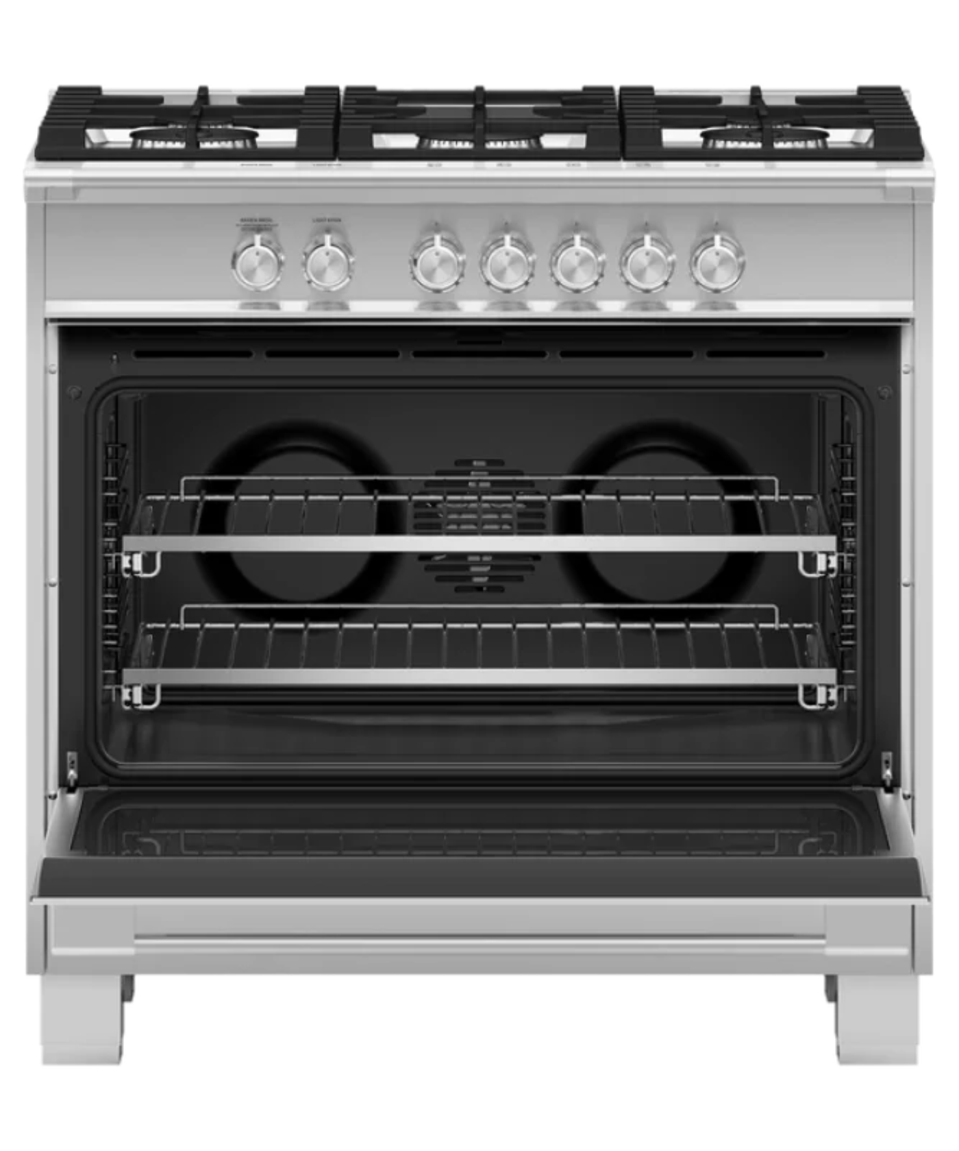 Fisher Paykel 36" Series 7 Classic 5 Burner Gas Range Stainless Steel - OR36SCG4X1