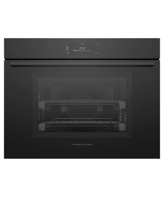 Fisher Paykel 30" Series 11 Minimal Combi-Steam Oven Black Glass - OS30SMUB3